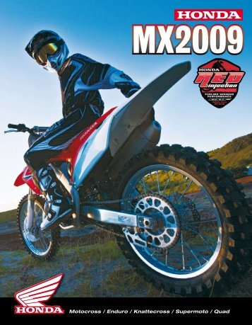 Motocross / Enduro / Knattecross / Supermoto / Quad - Honda MC ...