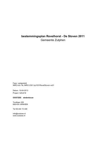 Bestemmingsplan Revelhorst De Stoven.pdf - Raad Zutphen ...