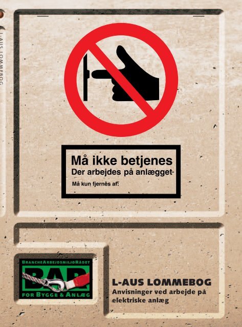 L-AUS lommebogen - BAR Bygge &amp; Anlæg