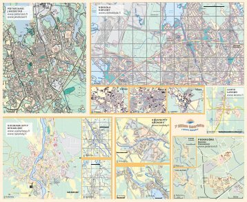 opaskartta besökskarta tourist map - 7 sillan saaristo