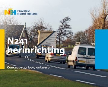 N241 herinrichting - Provincie Noord-Holland