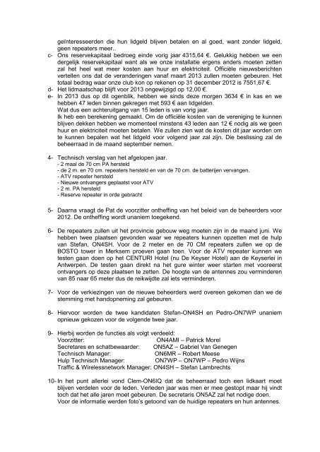 Verslag AV 06/02/2013 (pdf) - ARCvzw