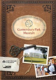 Gunnersbury Park Museum Education Brochure (pdf) - Hounslow.info