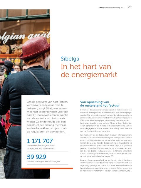 Download het jaarverslag (pdf 12 Mb) - Sibelga