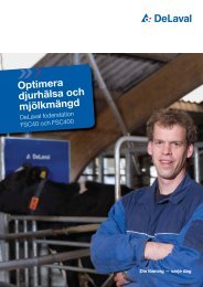 Produktinformation om DeLaval foderstation FSC40 och FSC400