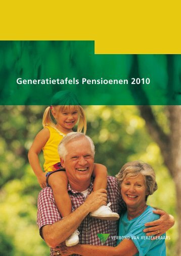 Generatietafels Pensioenen 2010 - Spo