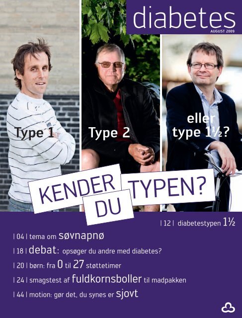 Læs Diabetesforeningens blad diabetes fra august 2009