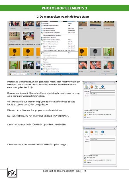 prettig werken met adobe® photoshop elements 3 - Marc-en-ciel