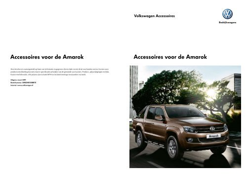 Prijslijst VW Bedrijfswagens Amarok Accessoires per 01 ... - Fleetwise