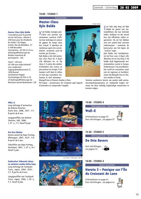 Programma in pdf formaat (2009) - Anima Festival