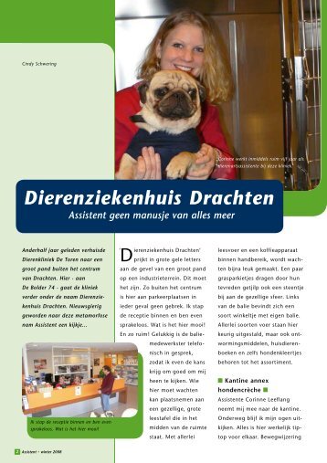 Een kijkje bij Dierenziekenhuis Drachten - Schwering Communicatie