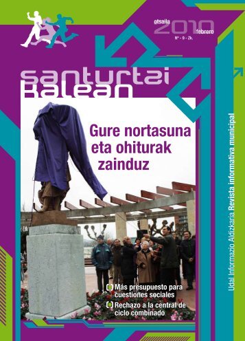 Gure nortasuna eta ohiturak zainduz - Ayuntamiento de Santurtzi