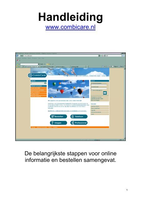 Handleiding - CombiCare