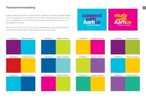 Designguide for Aarhus' internationale brand - City Brand Aarhus