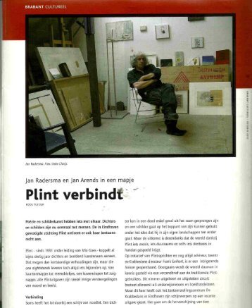 Plint verbind - jan radersma beeldend kunstenaar