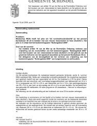 Document: Raadsvoorstel raad 15 juli 2004 - Gemeente Schijndel
