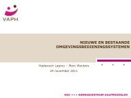 Nieuwe en bestaande omgevingsbedieningssystemen, KOC (pdf)