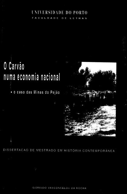 0 Carvão numa economia nacional - Repositório Aberto da ...