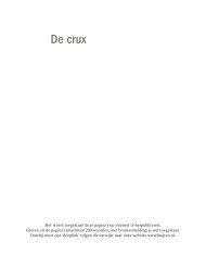 De crux - Reinier Sonneveld