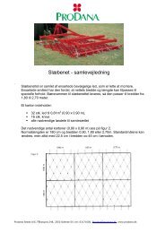 Slæbenet - samlevejledning - Prodana