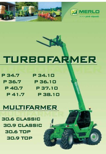 prospekt MERLO TURBOFARMER - NEZ AGRO sro