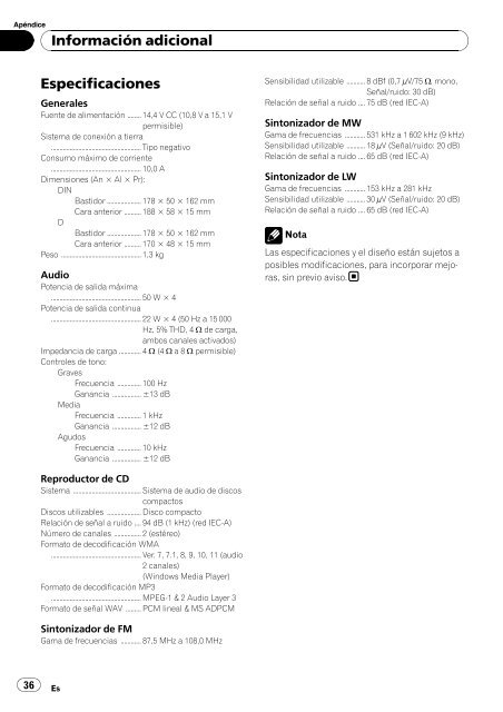 Pioneer DEH-2000MPB Car Radio OWNER'S MANUAL Operating ...