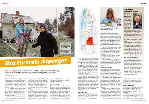 Bra liv trots Asperger - 27 grader - Frilansjournalist Eva Annell