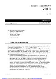 Correctievoorschrift HAVO