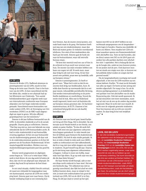 ONZE LOBBY OP HET BINNENHOF - Vox magazine