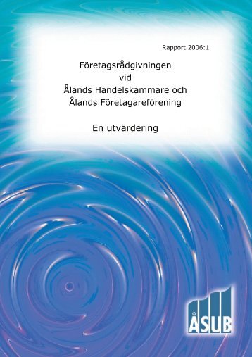 En utvärdering (2006:1) - ÅSUB