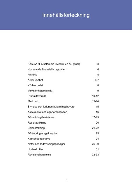 Årsredovisning 2006/2007 - AktieTorget