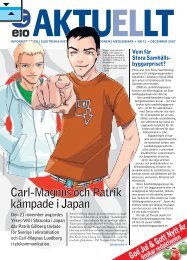 Carl-Magnus och Patrik kämpade i Japan - Eio