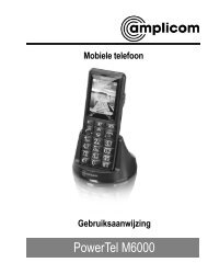 PowerTel M6000 - GSM voor senioren