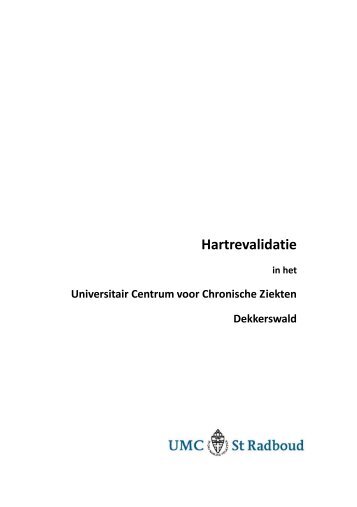 Hartrevalidatie algemeen - UCCZ Dekkerswald