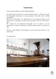 kerkenraad - Hervormde Gemeente Doornspijk