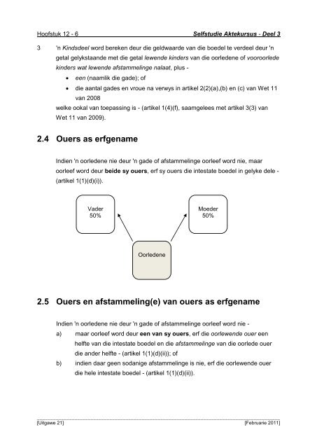 Intestate erfopvolging - Aktepraktyk.co.za