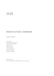 PROSTITUTION I DANMARK - 8. Marts initiativet