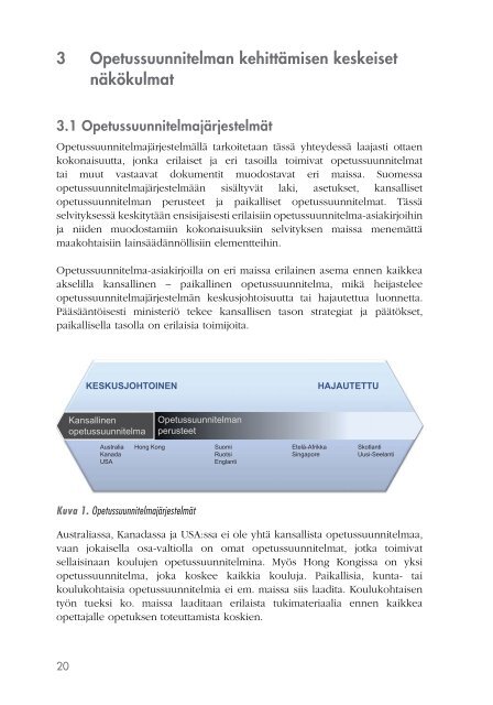 kansainväliset opetussuunnitelmasuuntaukset - Opetushallitus