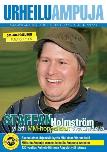 urheiluampuja 5-2009.pdf - Suomen Ampumaurheiluliitto ry
