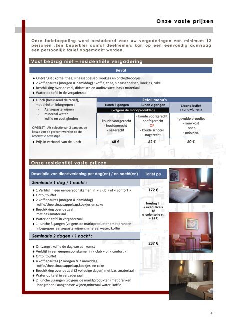 seminarie - Le Château de Namur