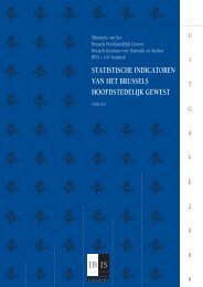 Statistische indicatoren - uitgave 2009 - tabellen - BISA