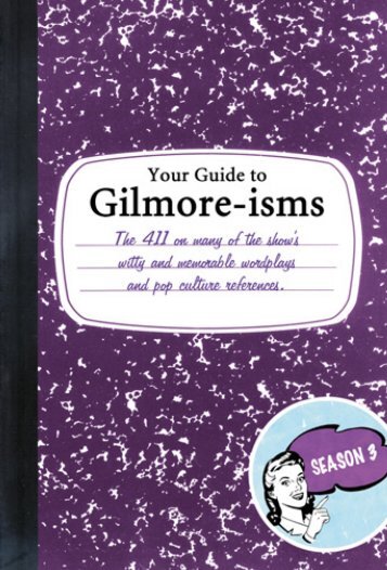 Gilmore-isms Season 3