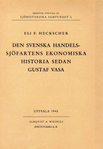 den svenska handels - Sjöhistoriska samfundet