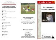 Folder om Svenska kyrkan - Björketorps församling