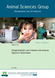 Zorgboerderijen voor kinderen met Autisme Spectrum Stoornissen