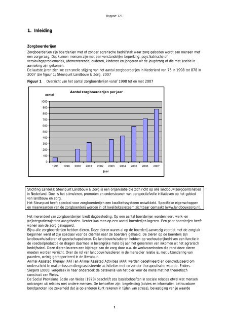 Zorgboerderijen voor kinderen met Autisme Spectrum Stoornissen