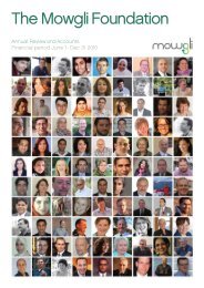Mowgli Foundation Annual Review and Accounts 2010