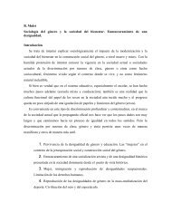 B. Mulet Sociología del género y la sociedad del bienestar ...