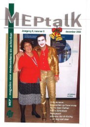 MEPtalk 2002-6 - eTNOs