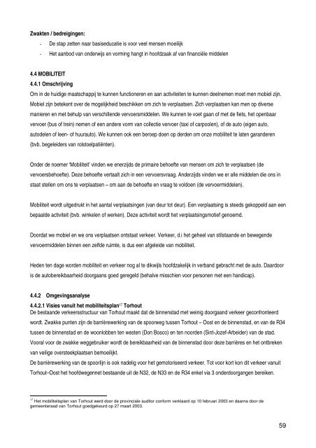 stad torhout lokaal sociaal beleidsplan 2008 – 2013 - Vlaanderen.be